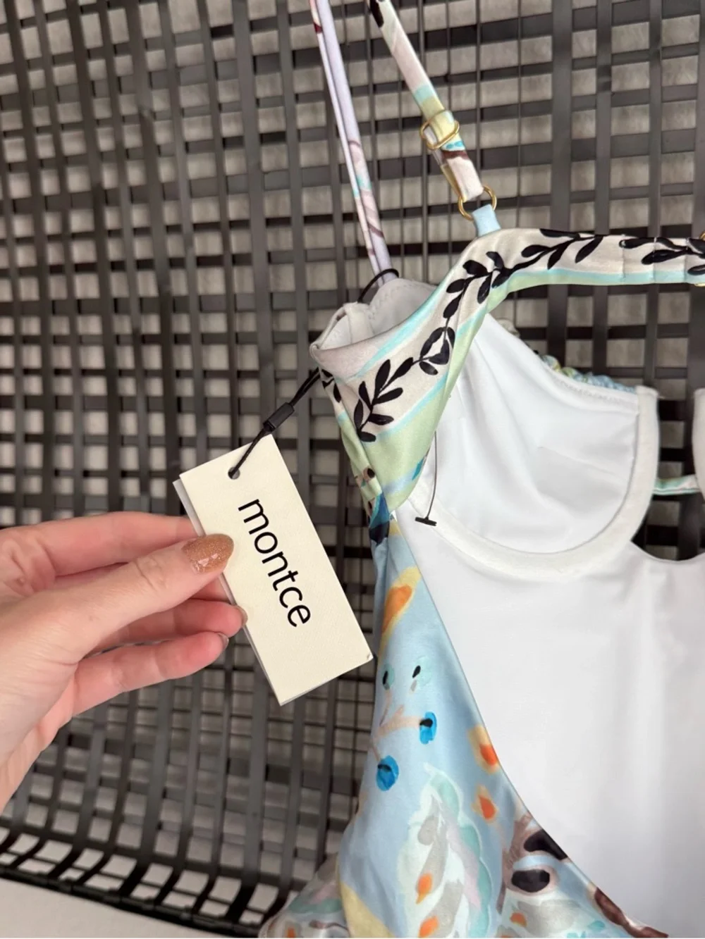 Montce St. Barths floral petal ruffle one piece swim - Picture 6 of 8